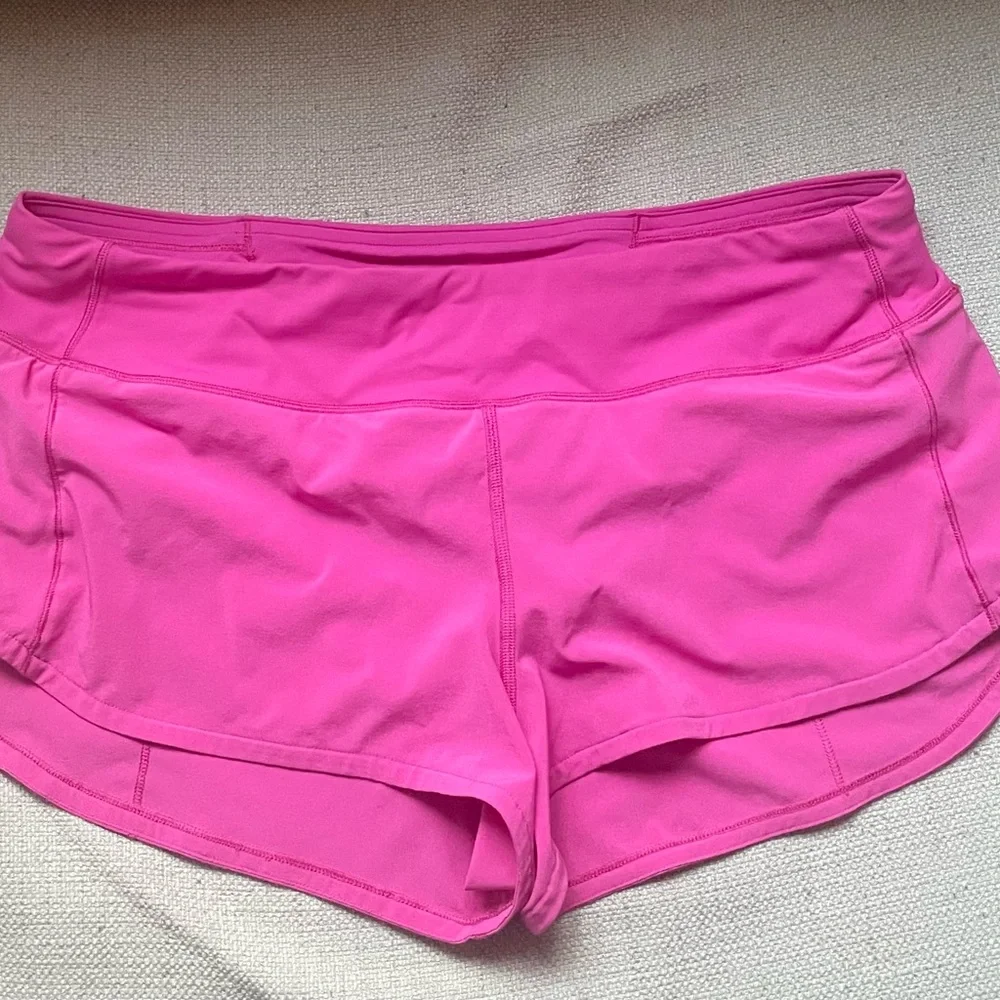 lululemon athletica Hot Pink Women's Running Shorts